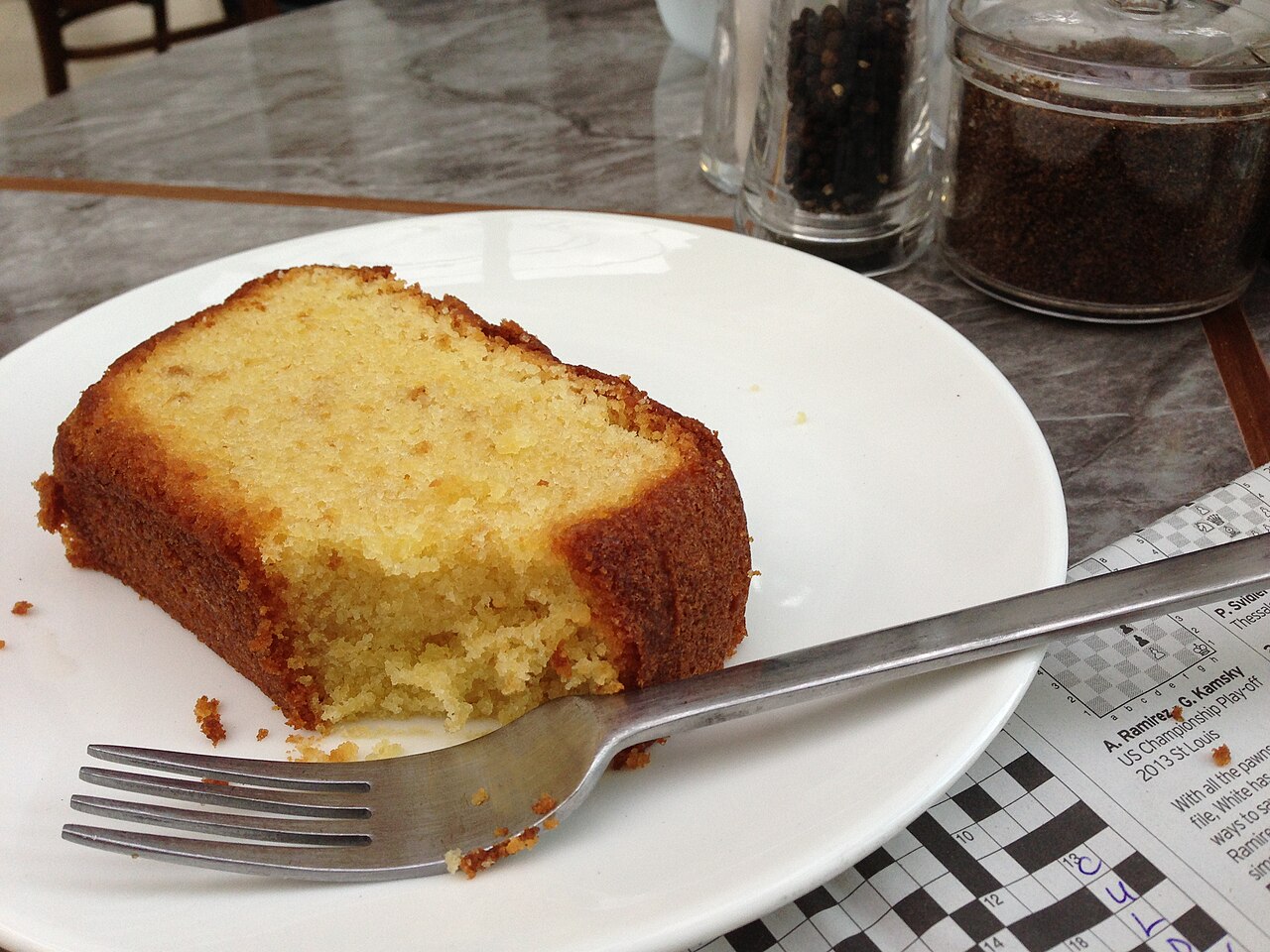 Sugee Cake (Eurasian Semolina Almond Butter Cake)