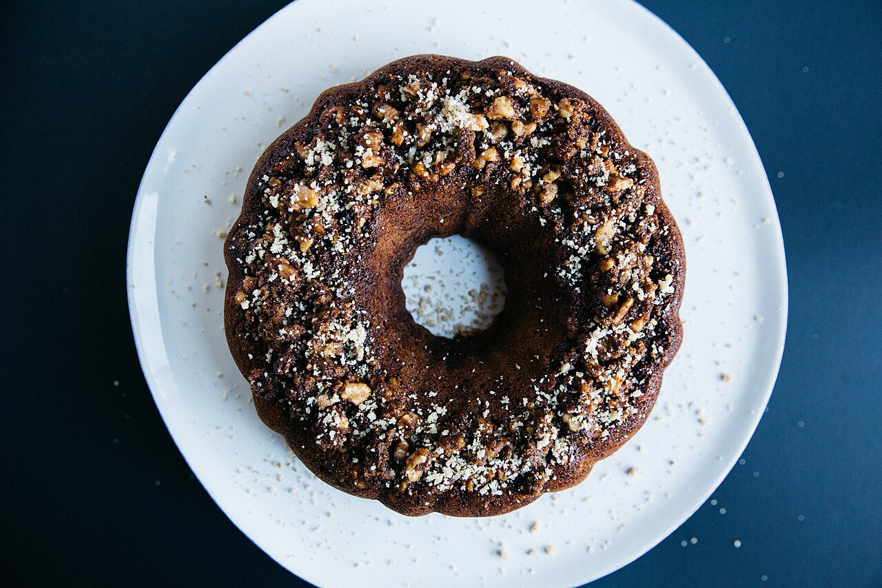 Sour Cream Coffee Cake with Cinnamon Streusel