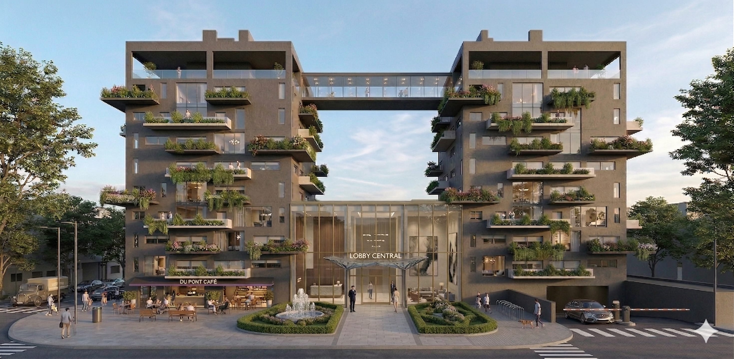 Edificación — render BIM