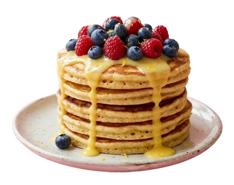 Wildberry Stack with berries