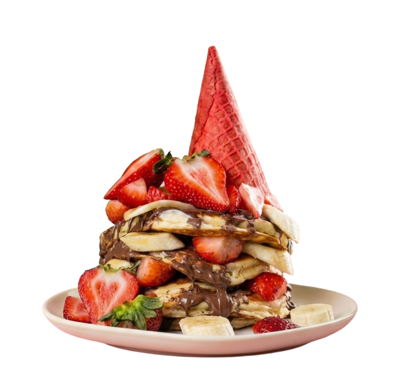 Nutella Strawberry Banana Blast