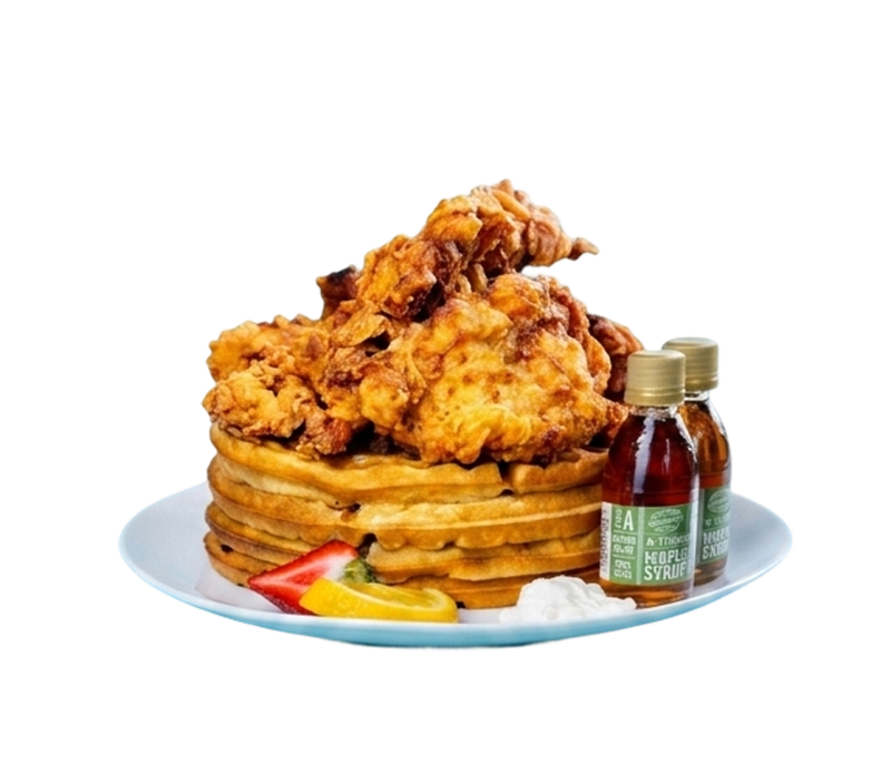 Southern Fried Chicken & Waffles
