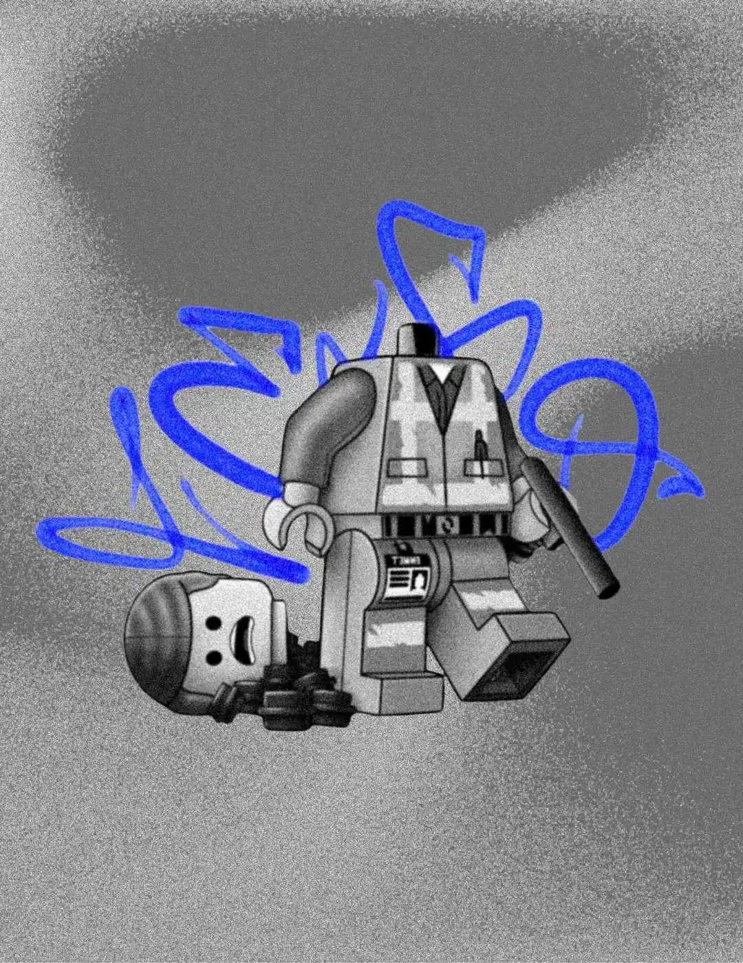 nazlo sticker – Lego robot