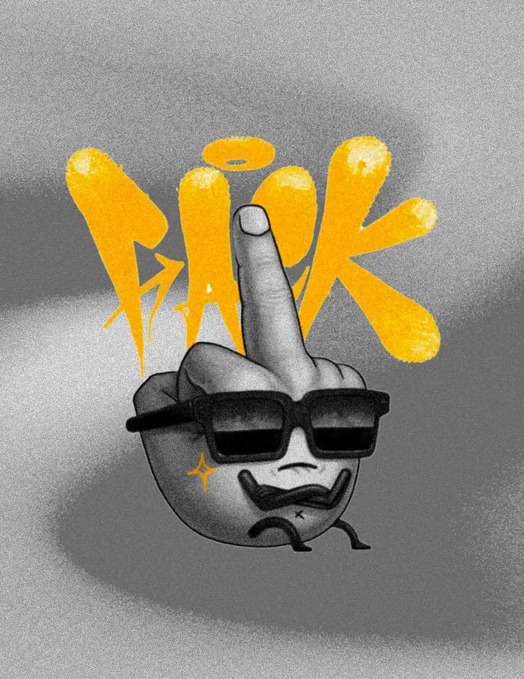 nazlo sticker – fack