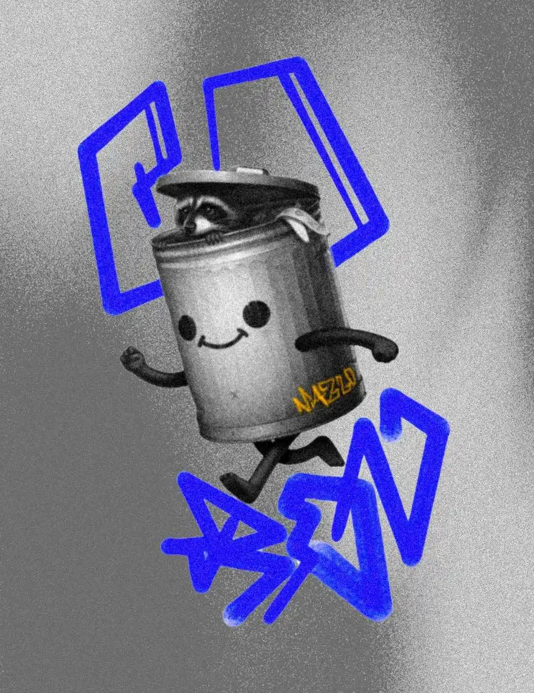 nazlo sticker – smiley can