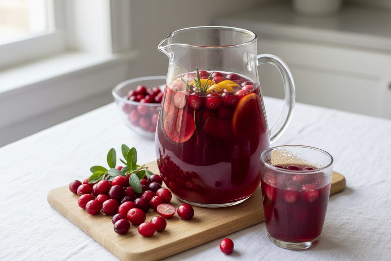 low sugar cranberry juice