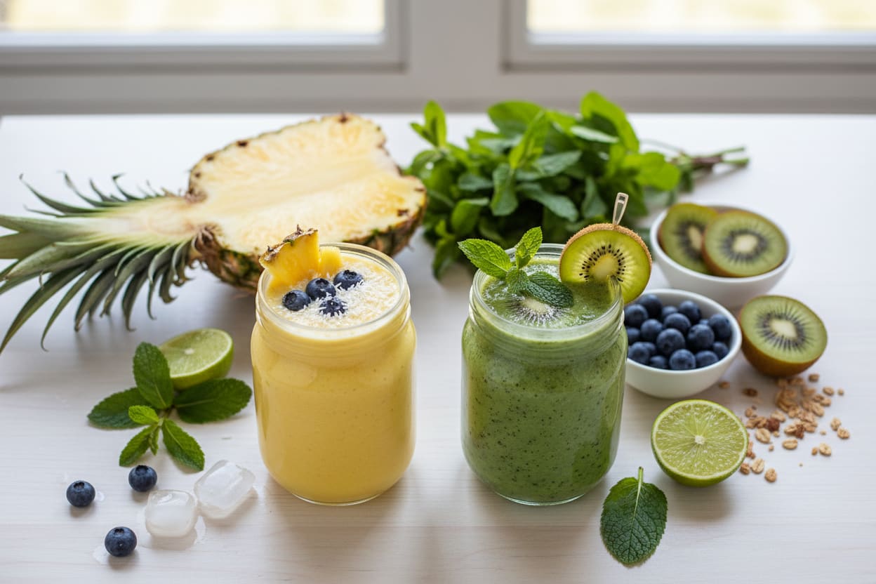 pineapple smoothie recipes