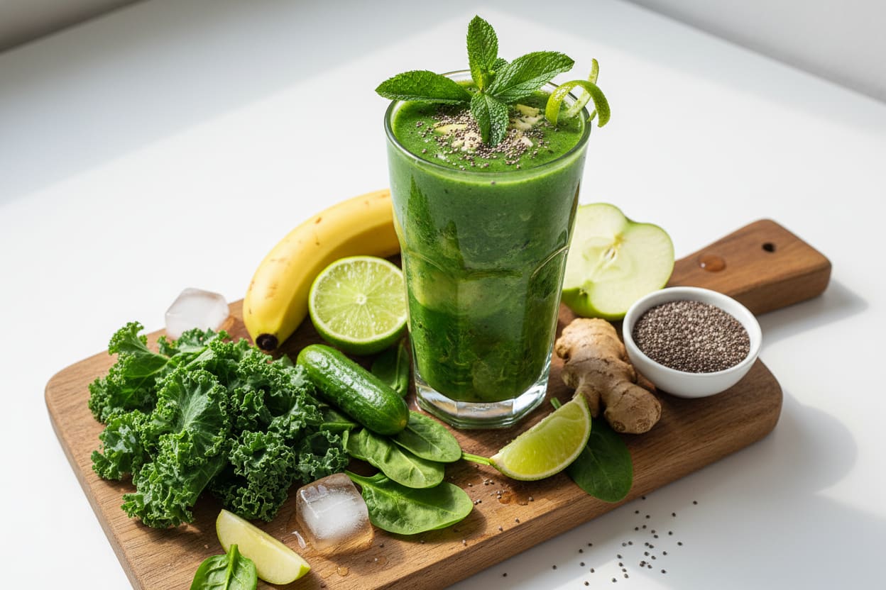 green smoothie recipe healthy