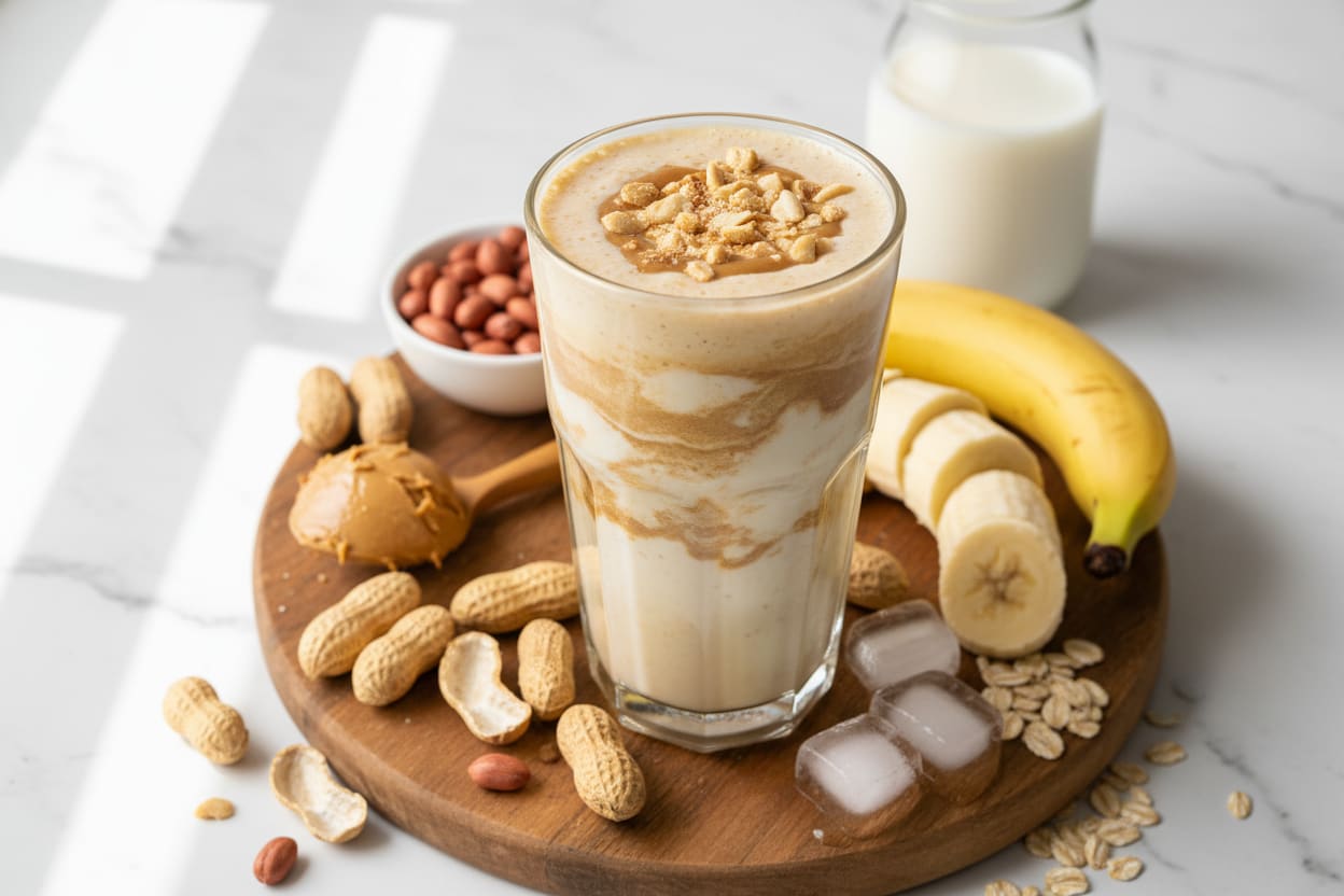 peanut butter smoothie recipe