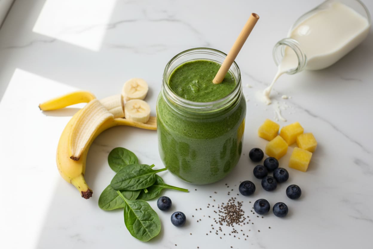 smoothie recipe with spinach