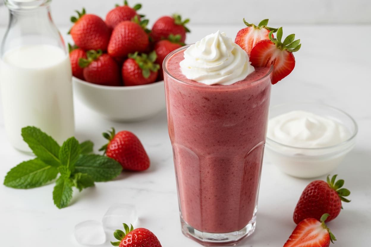 strawberry smoothie recipe