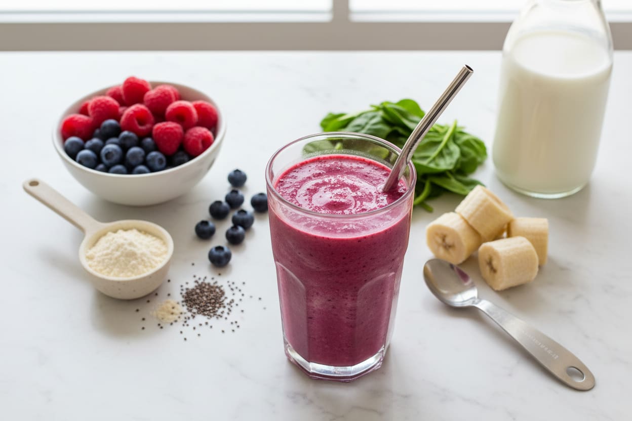 protein smoothie recipe for weight loss