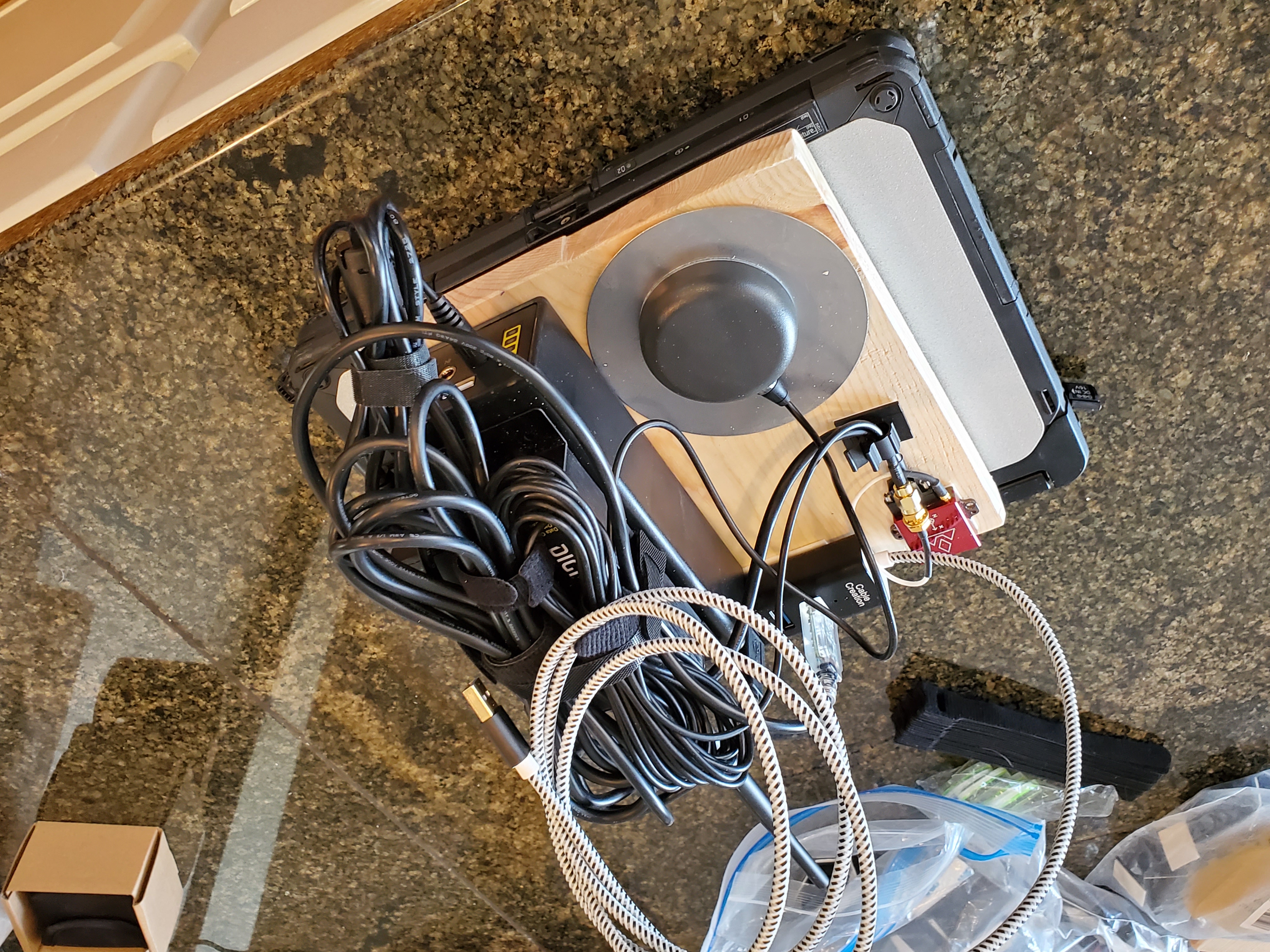 Ground station equipment detail