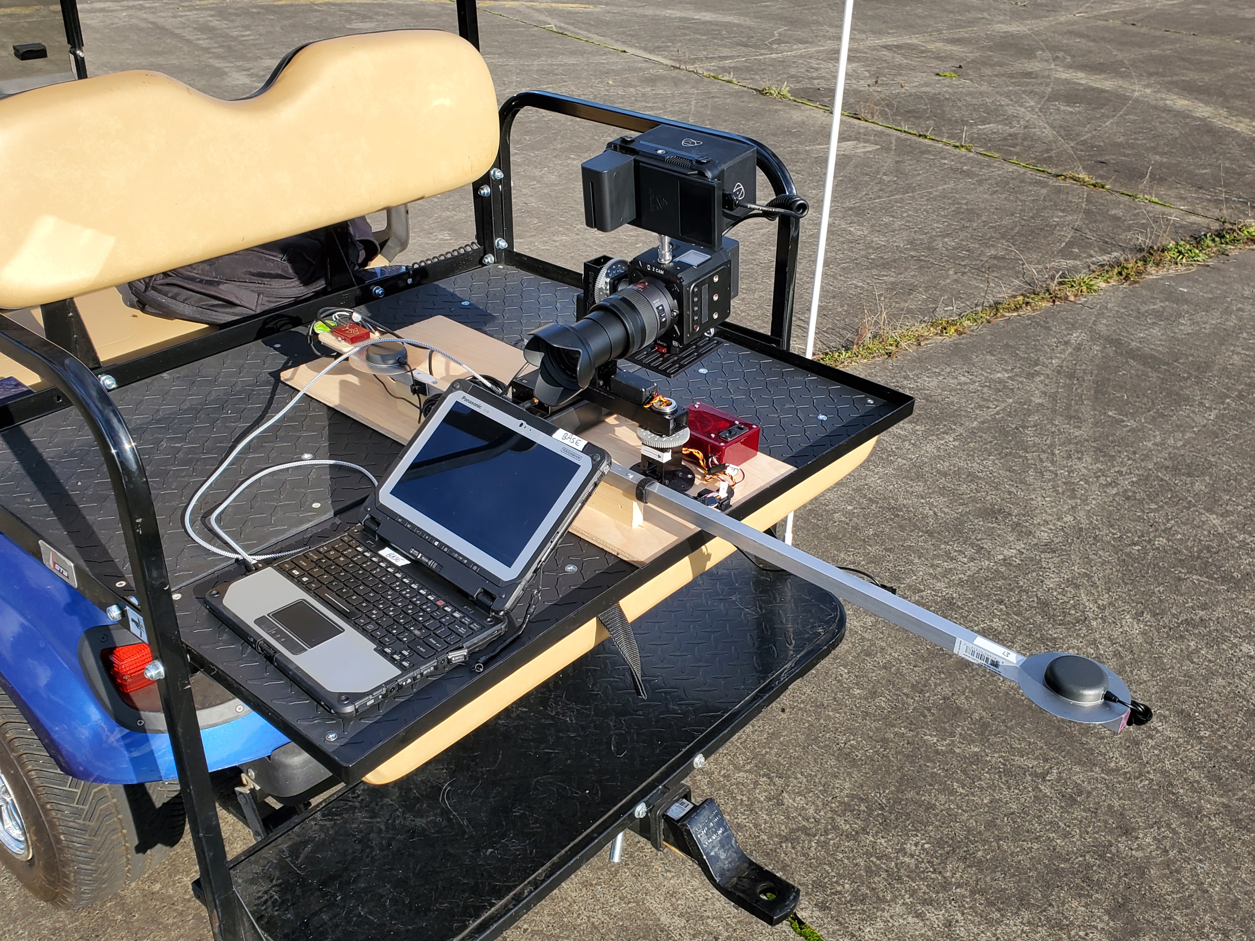 Gimbal mechanism detail