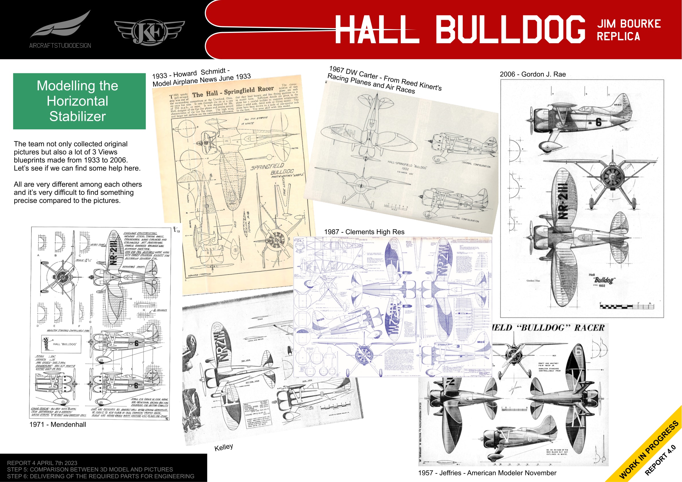 Collection of historical drawings