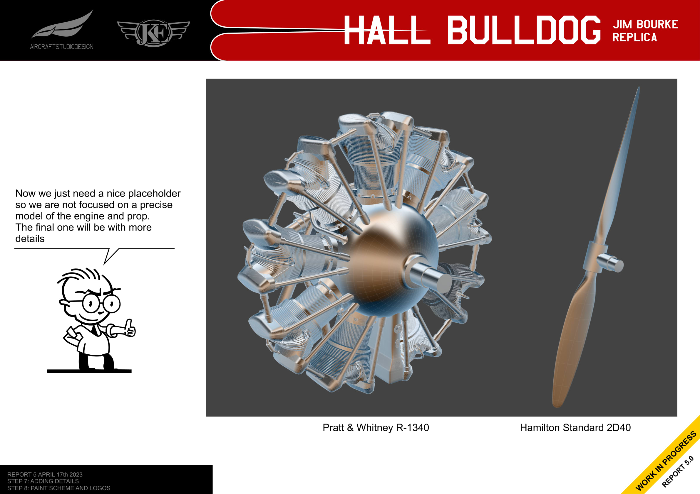 Engine and propeller models