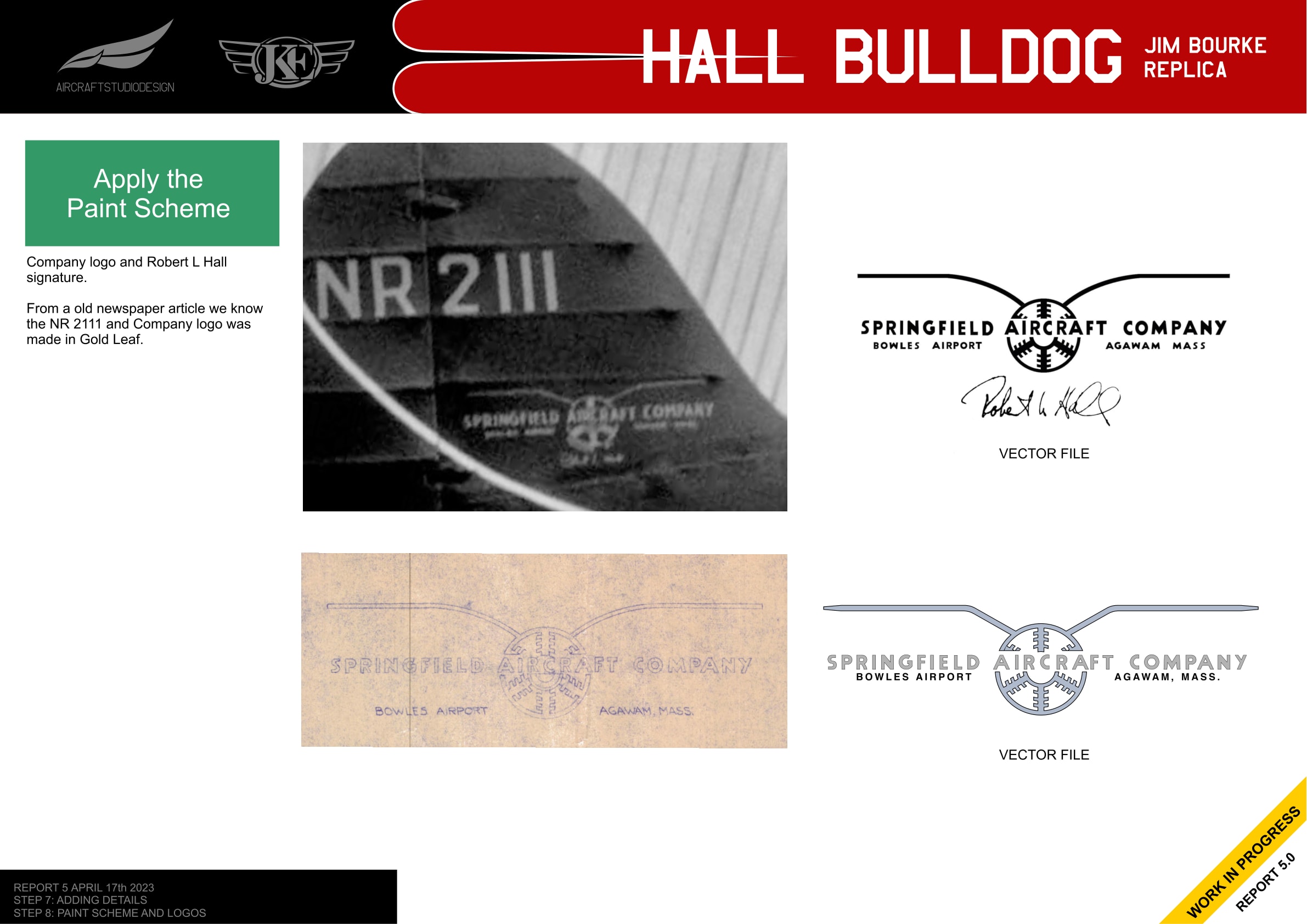 Company logo and signature