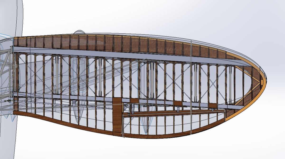 Hall Bulldog wing planform differences
