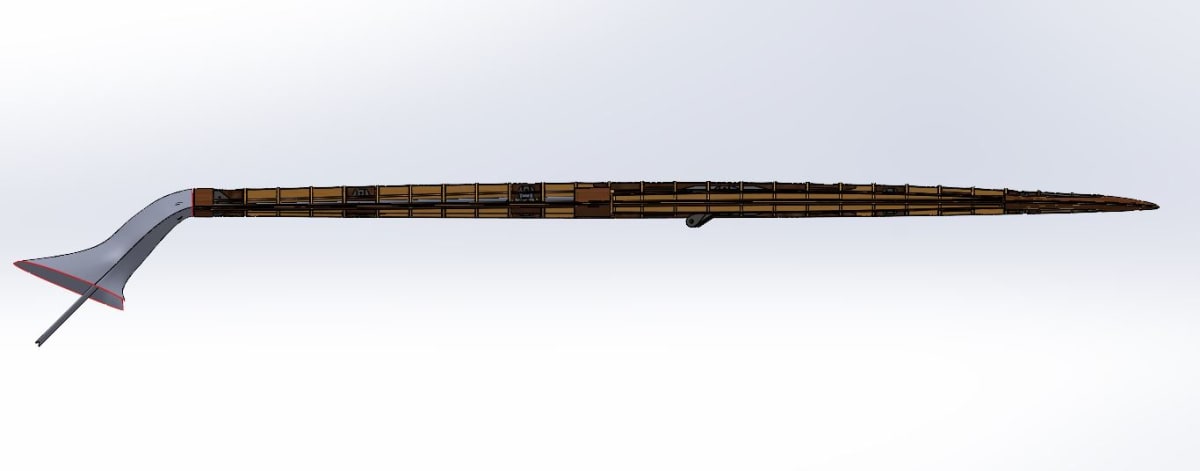 Hall Bulldog wing rib detail