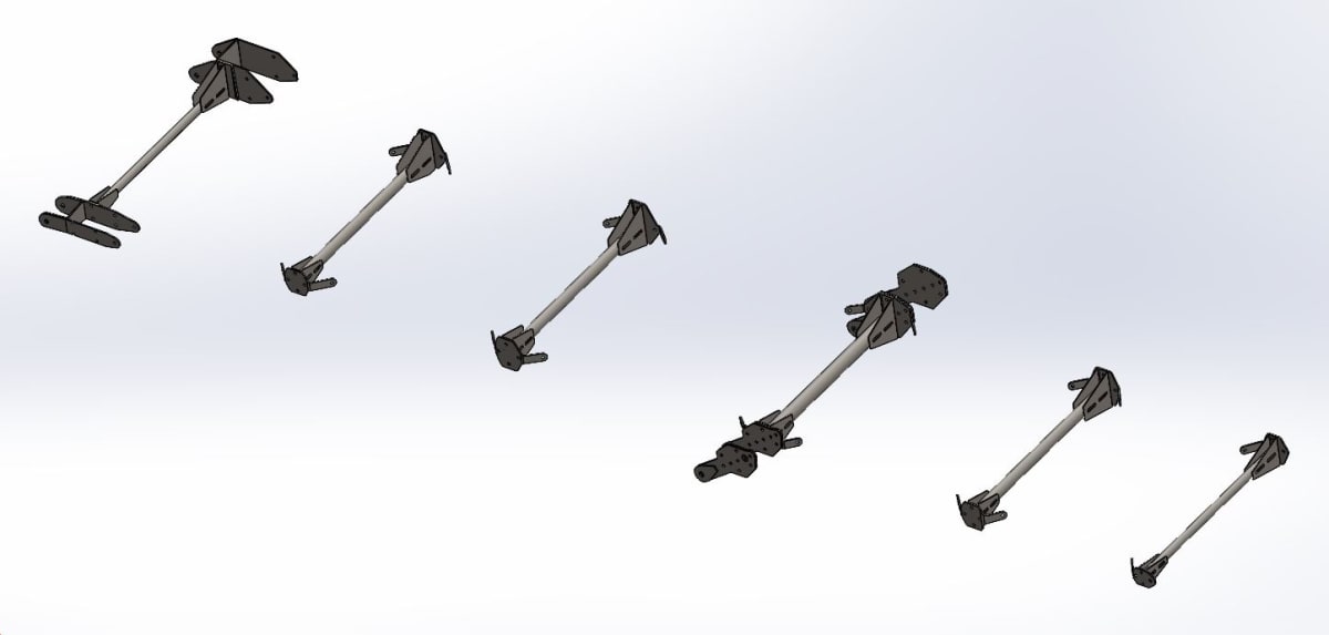 Hall Bulldog wing root area