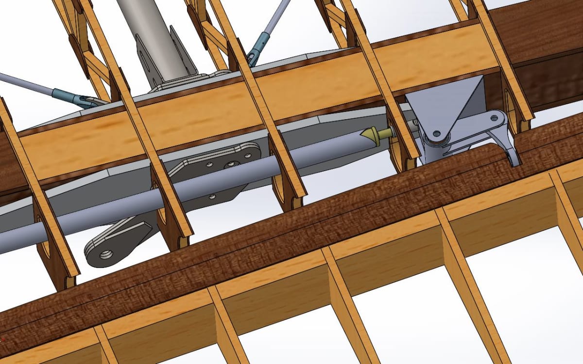 Hall Bulldog wing tip construction