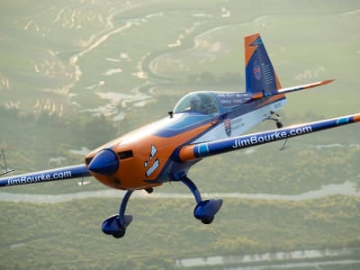 An air to air photo.  Flying a single seat plane across the US and meeting new people is my favorite part of what I do!