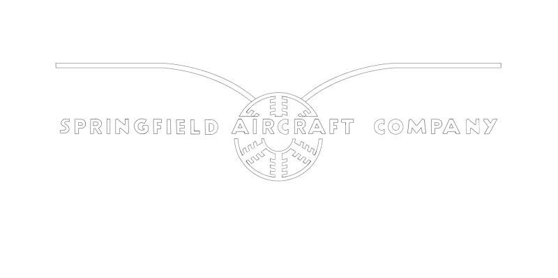 Modern reproduction of Springfield Aircraft Company logo - outline version