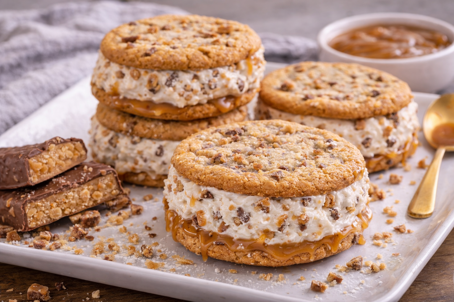 Caramel Crunch Brrrwich