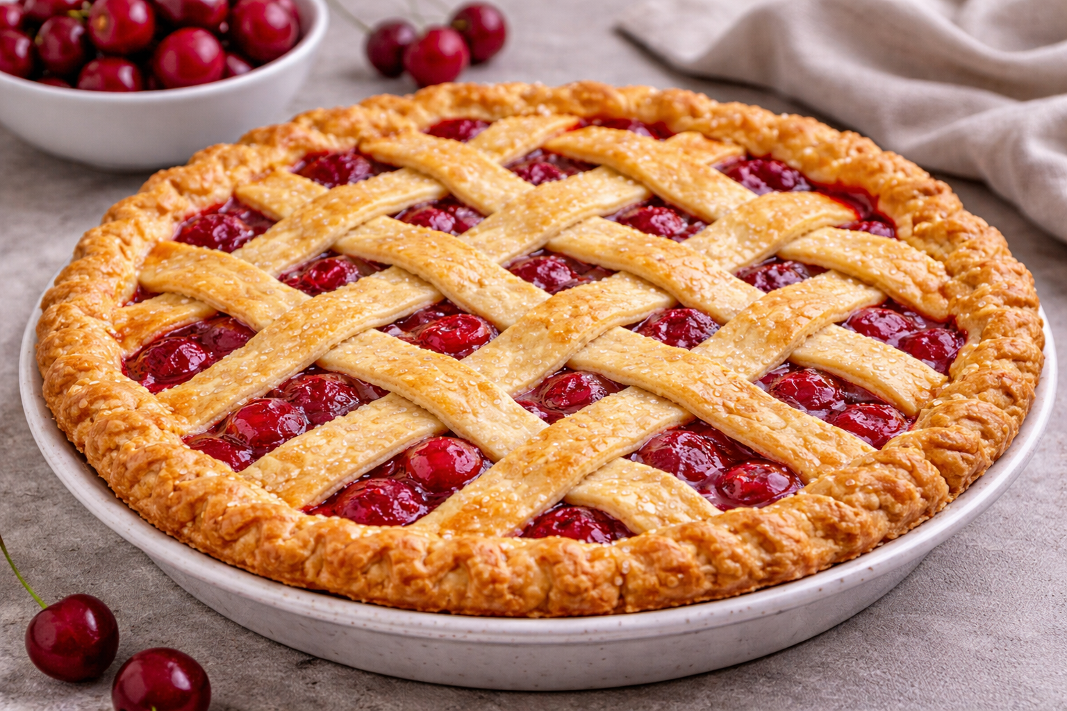 Old Fashioned Cherry Pie