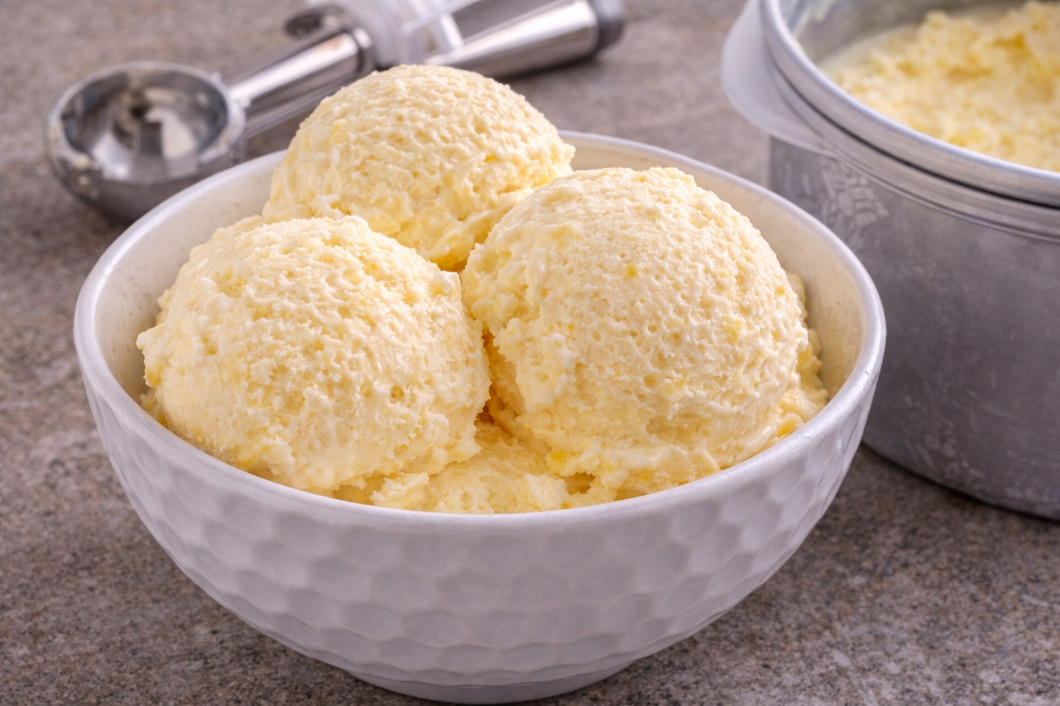 Pineapple Ice Cream