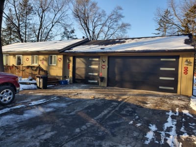 All Pro Garage Door LLC. - Clopay Grooved w/ Slim Frosted Glass