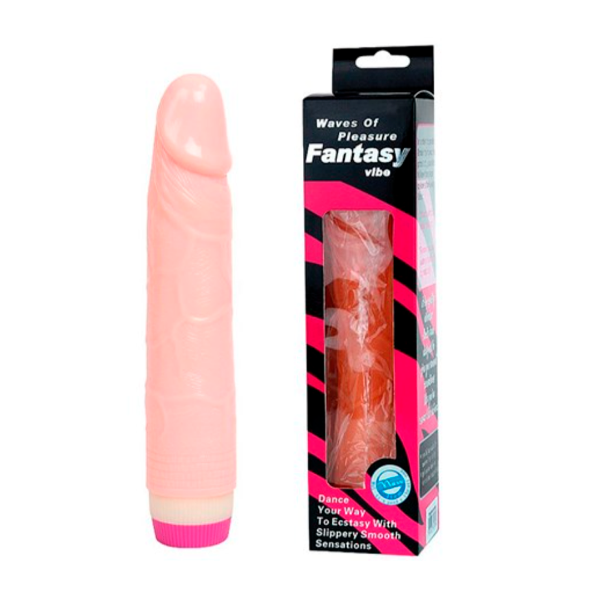 Vibrador em silicone macio
