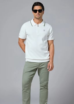 Mannerism Men's The Snowfall Comfort Fit Polo - view 3