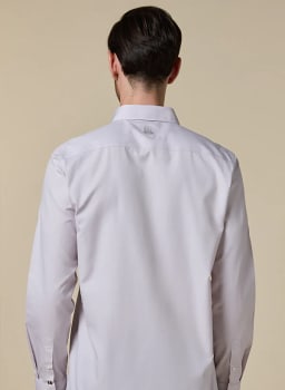 Mannerism Men's Earthy Tone Slim Fit Formal Shirt - view 6