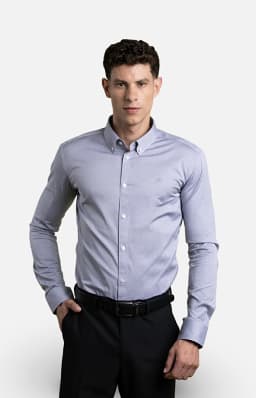 Mannerism Men's Urban Essential Slim Fit Oxford Shirt - view 1