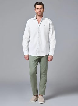 Mannerism Men's Luminous Twill Slim Fit Shirt - view 4