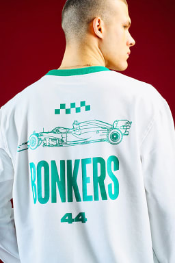 Bonkers Men Speedway Long Sleeve T-shirt - view 4