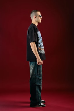 Bonkers Men Throttle 89 Oversized T-shirt - view 5
