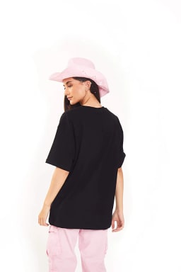 Bonkers Women Poker Face Oversized T-Shirt - view 6