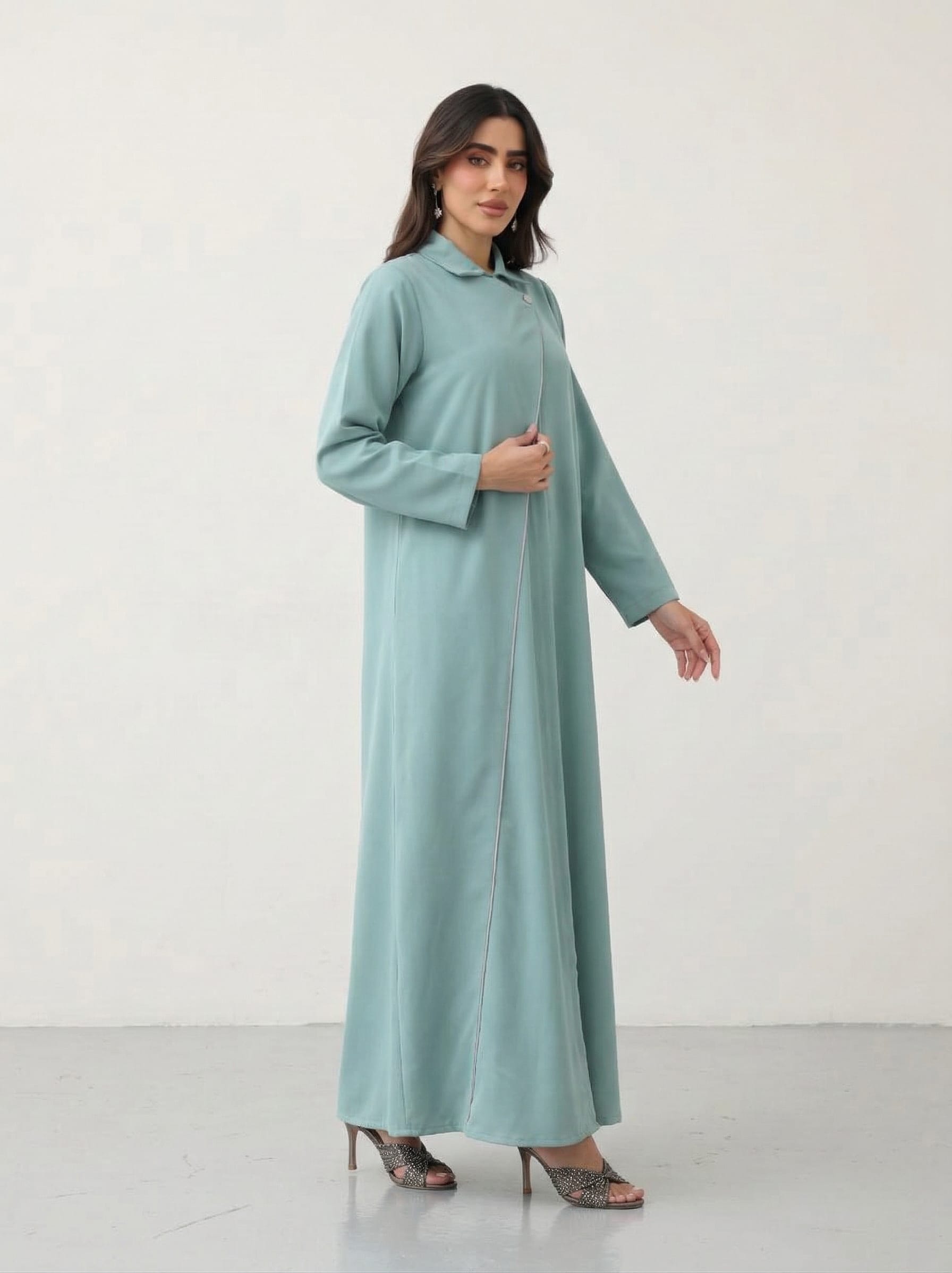 Glory Box Diala Women Abaya - Mint