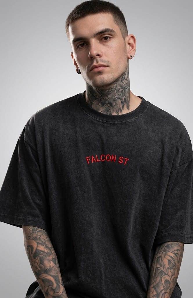 Falcon Street Men Better Guild T-Shirt - Black