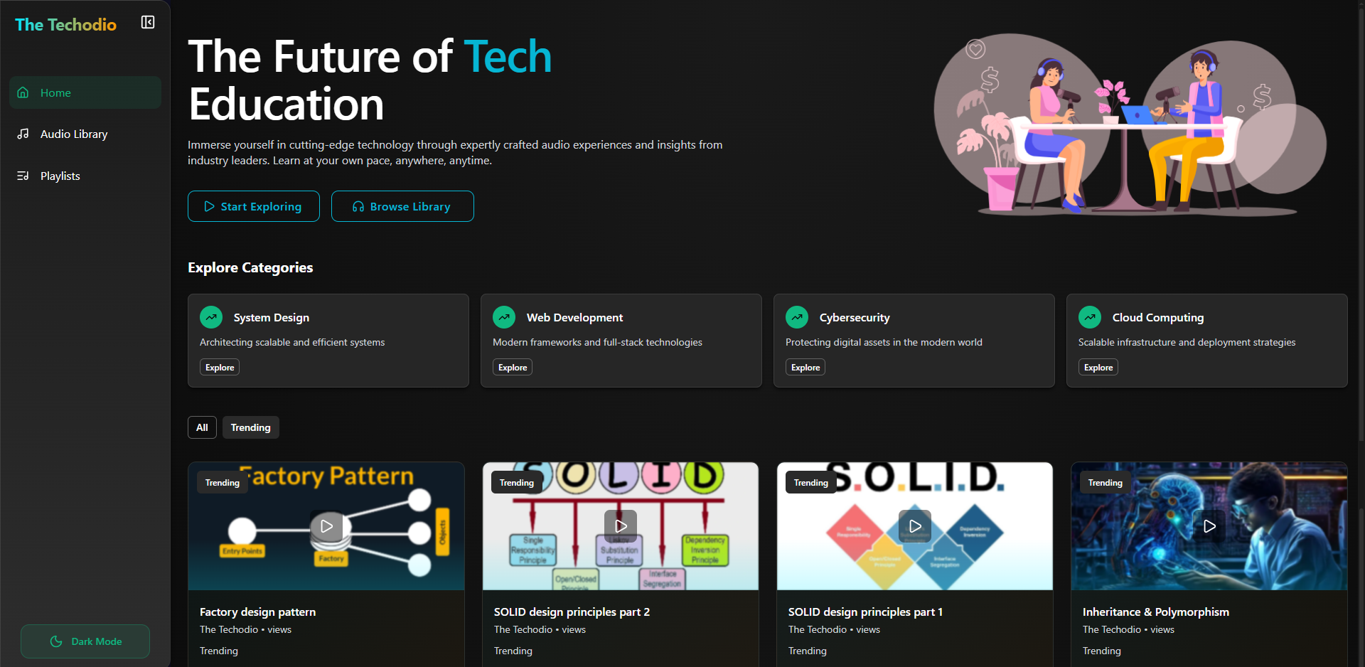 Discover TechOdio: The AI-Powered Audio & Video Learning Revolution