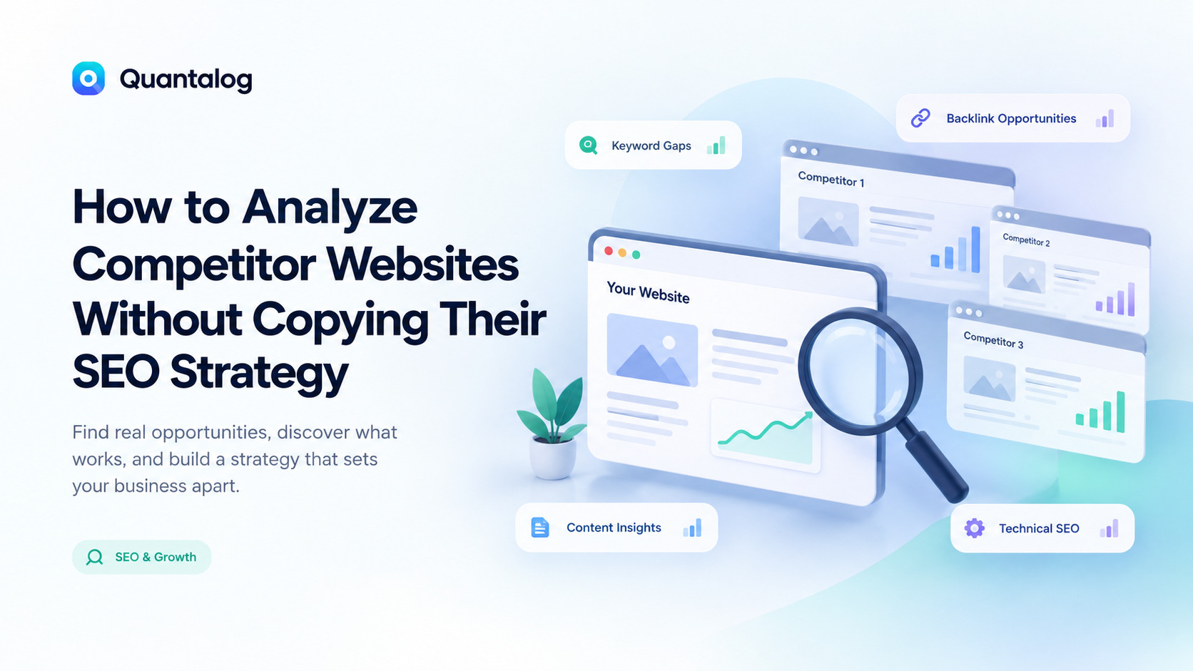 How to Analyze Competitor Websites Without Copying Their SEO Strategy