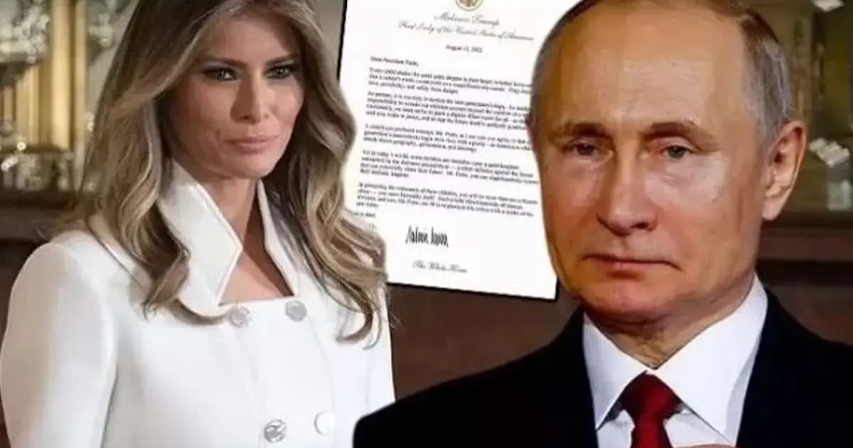 نامهی ملانیا ترمپ به پوتین: از کودکان حفاظت کنید!