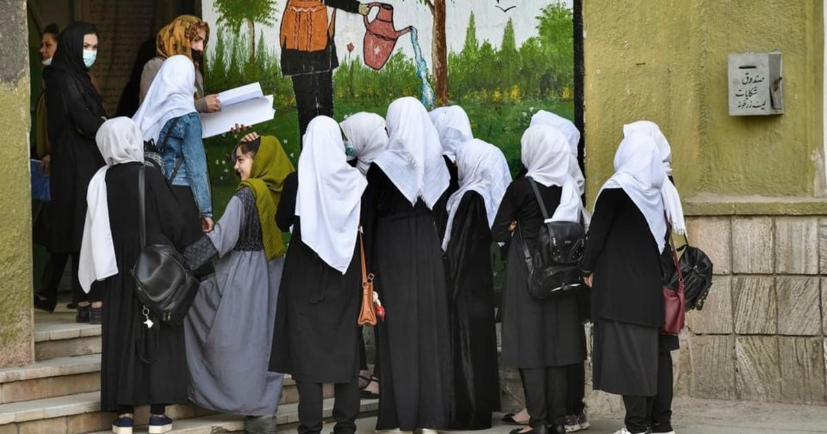 بیشتر از دو میلیون دختر افغانستانی تا ۳ ماه دیگر از آموزش محروم میشوند