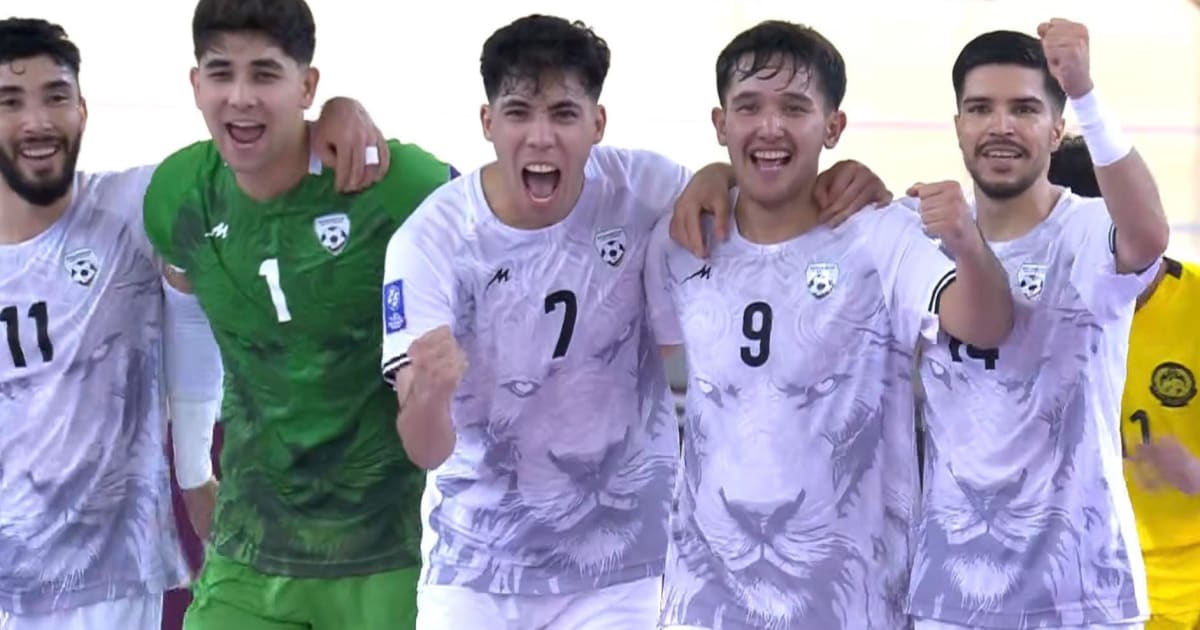 پیروزی پرگول فوتسال افغانستان مقابل مالیزیا در جام ملت‌های آسیا
