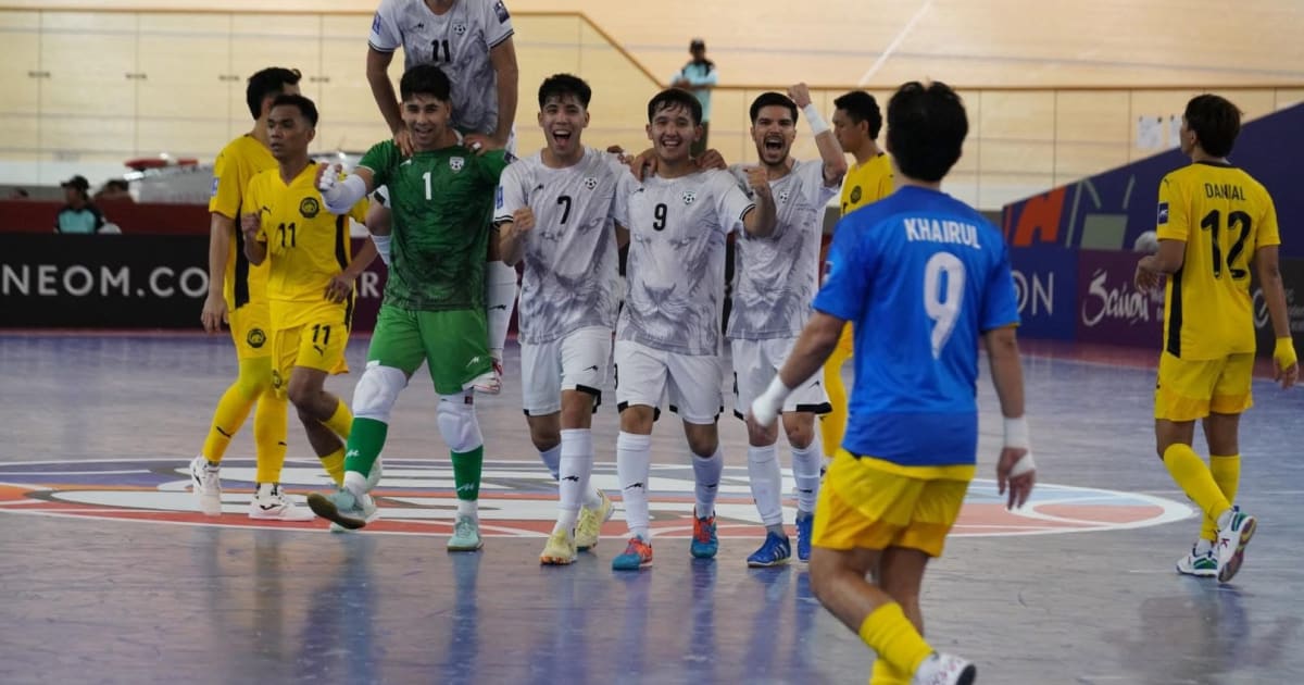 تیم فوتسال افغانستان به مصاف ایران می‌رود