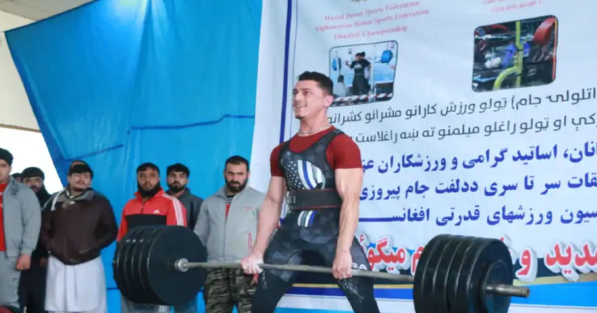 ملی‌پوشان افغانستان در جام جهانی پاورلفتینگ شش مدال طلا گرفت