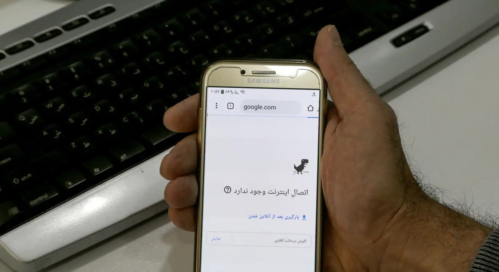 طالبان اینترنت شبانه را قطع می‌کنند 