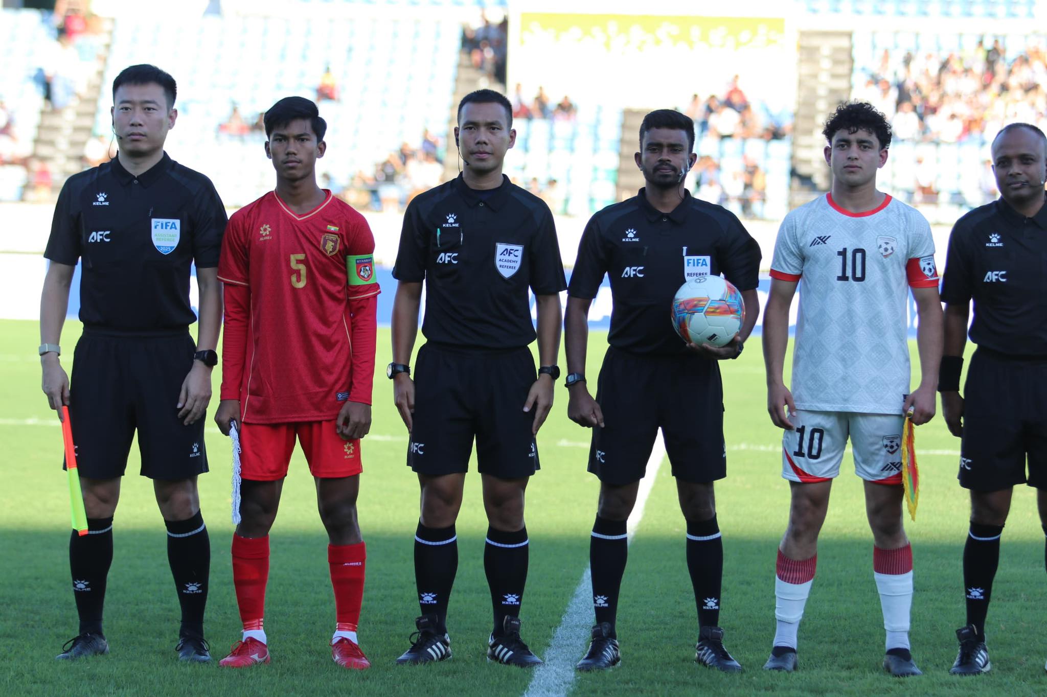 شکست تیم فوتبال ۱۷ سال افغانستان در برابر میانمار